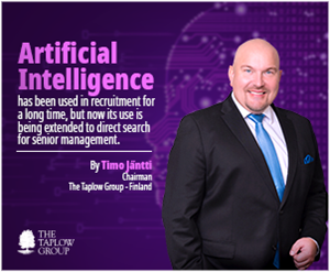 Artificial intelligence – THE GAME CHANGER FOR executive search